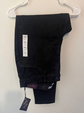 Ava & Viv High-Rise Black Women's Jeans